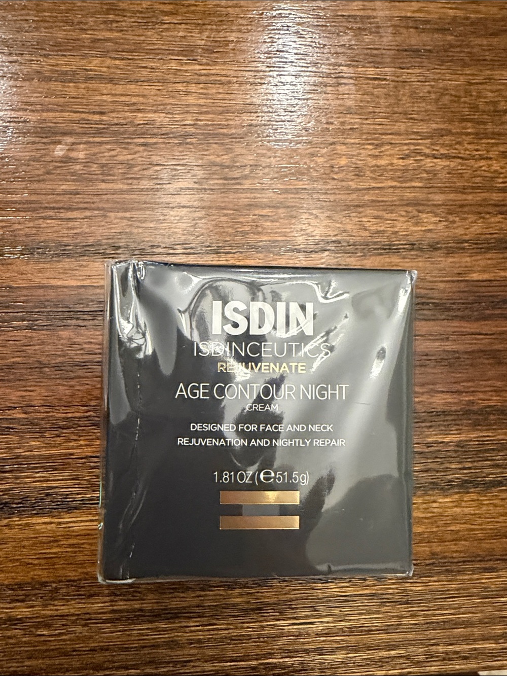 ISDIN Age Contour Night Cream - Black & Gold Box